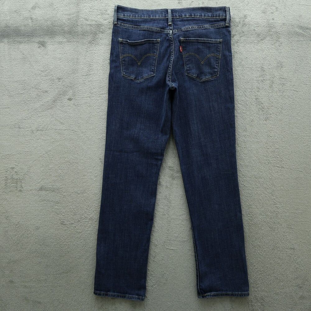 Levi's 314 Jeans Women's Size 30 Mid-Rise Shaping Straight Denim 29.5" Inseam - Picture 12 of 16